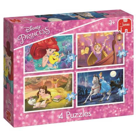 Disney Princess 4 in 1 Jigsaw Puzzles £7.99